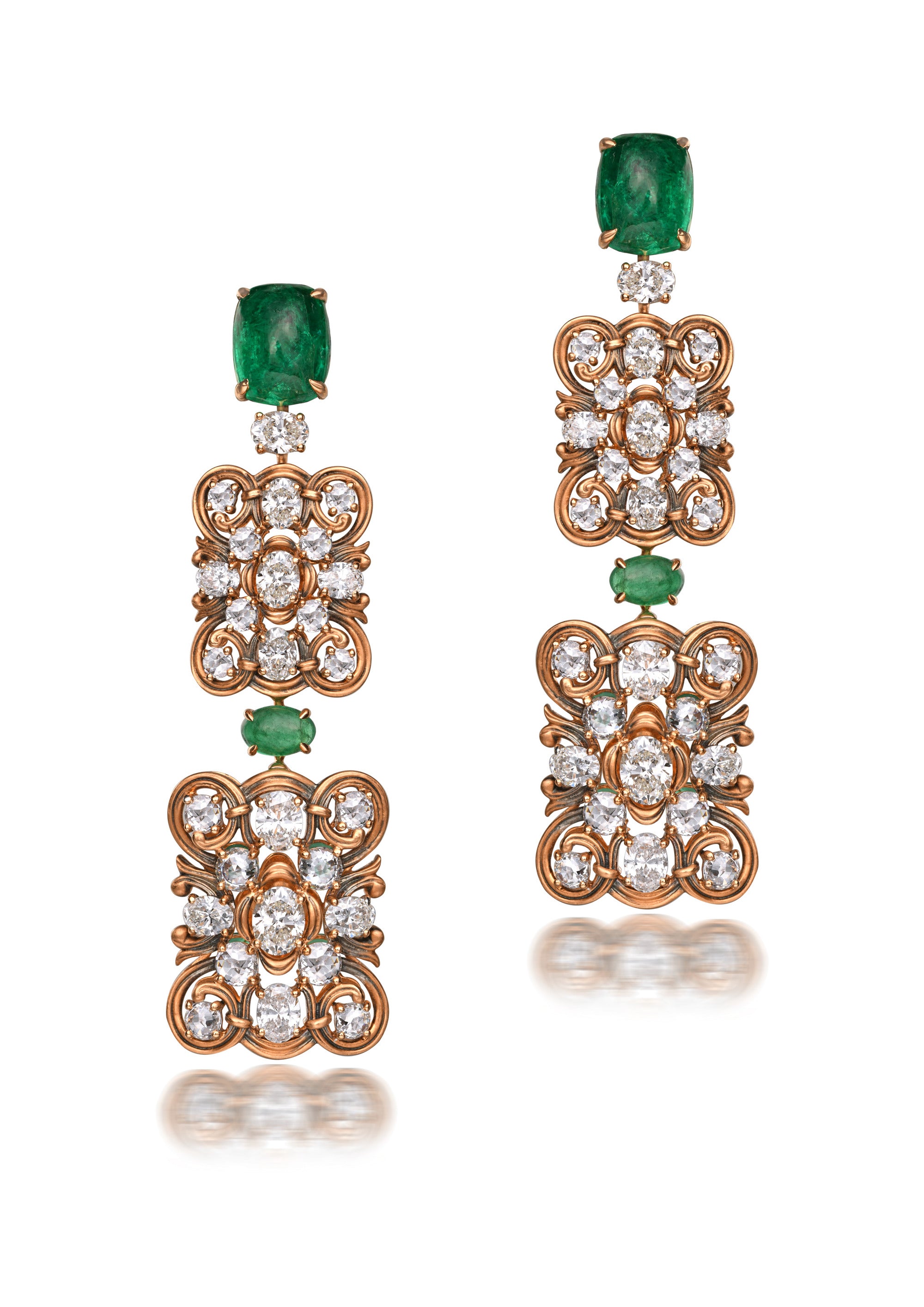 Royal Green Earring