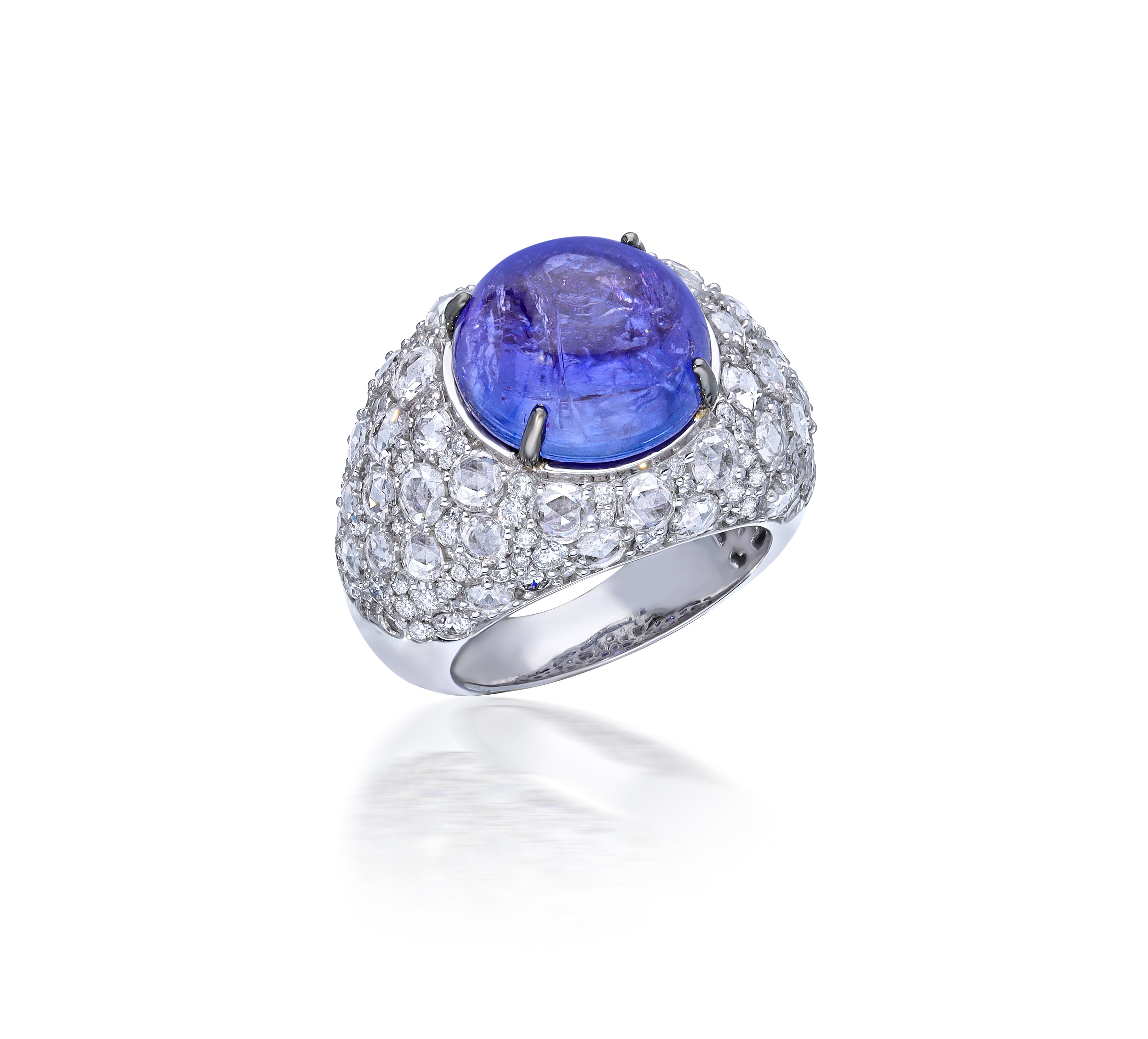 Ocean Tanzanite Ring