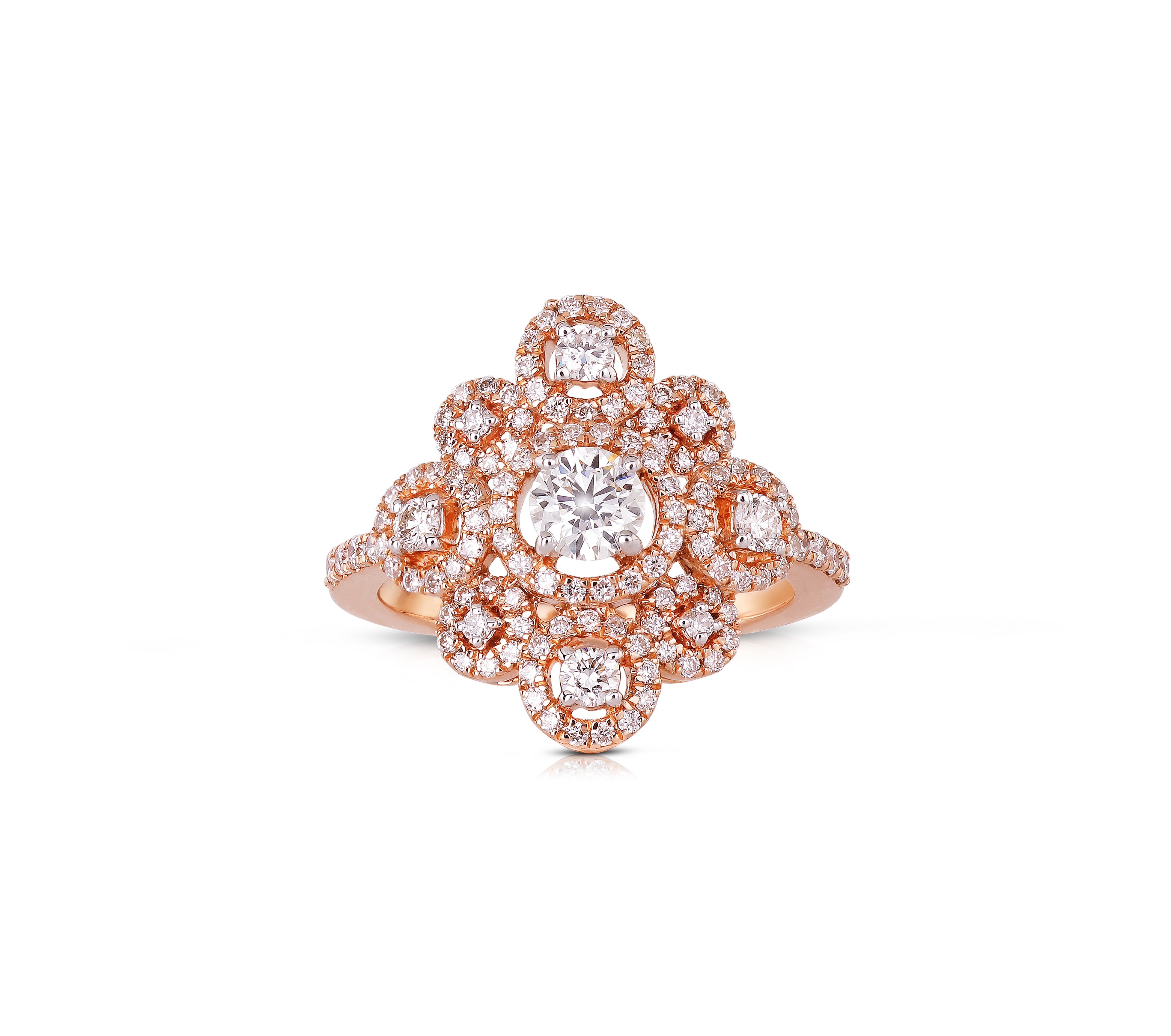 Diamond Burst Ring